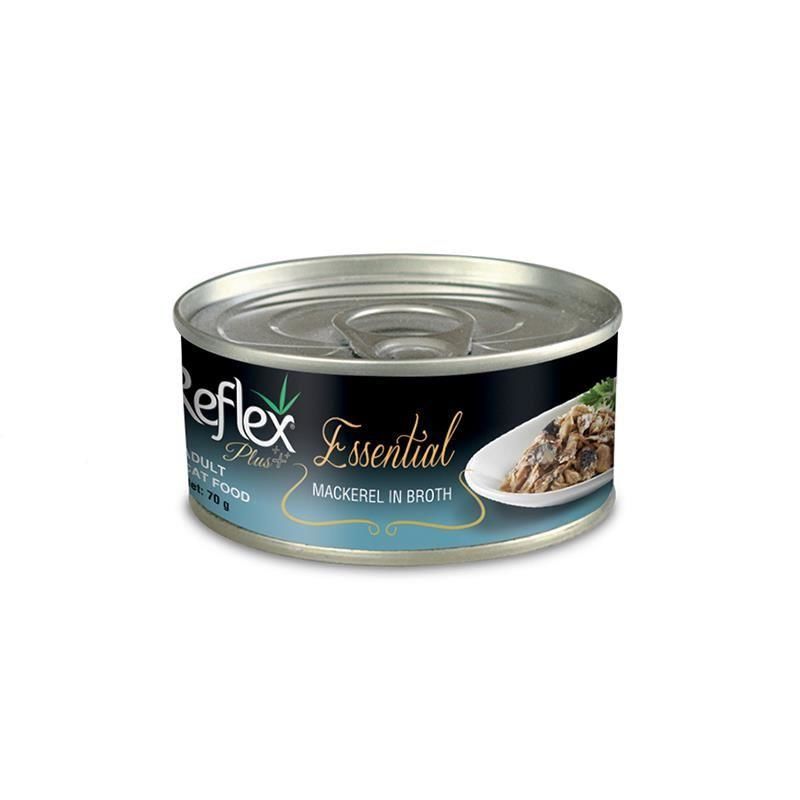 Essential Mackerel in Broth Uskumrulu Yetişkin Kedi Konservesi 70 Gr