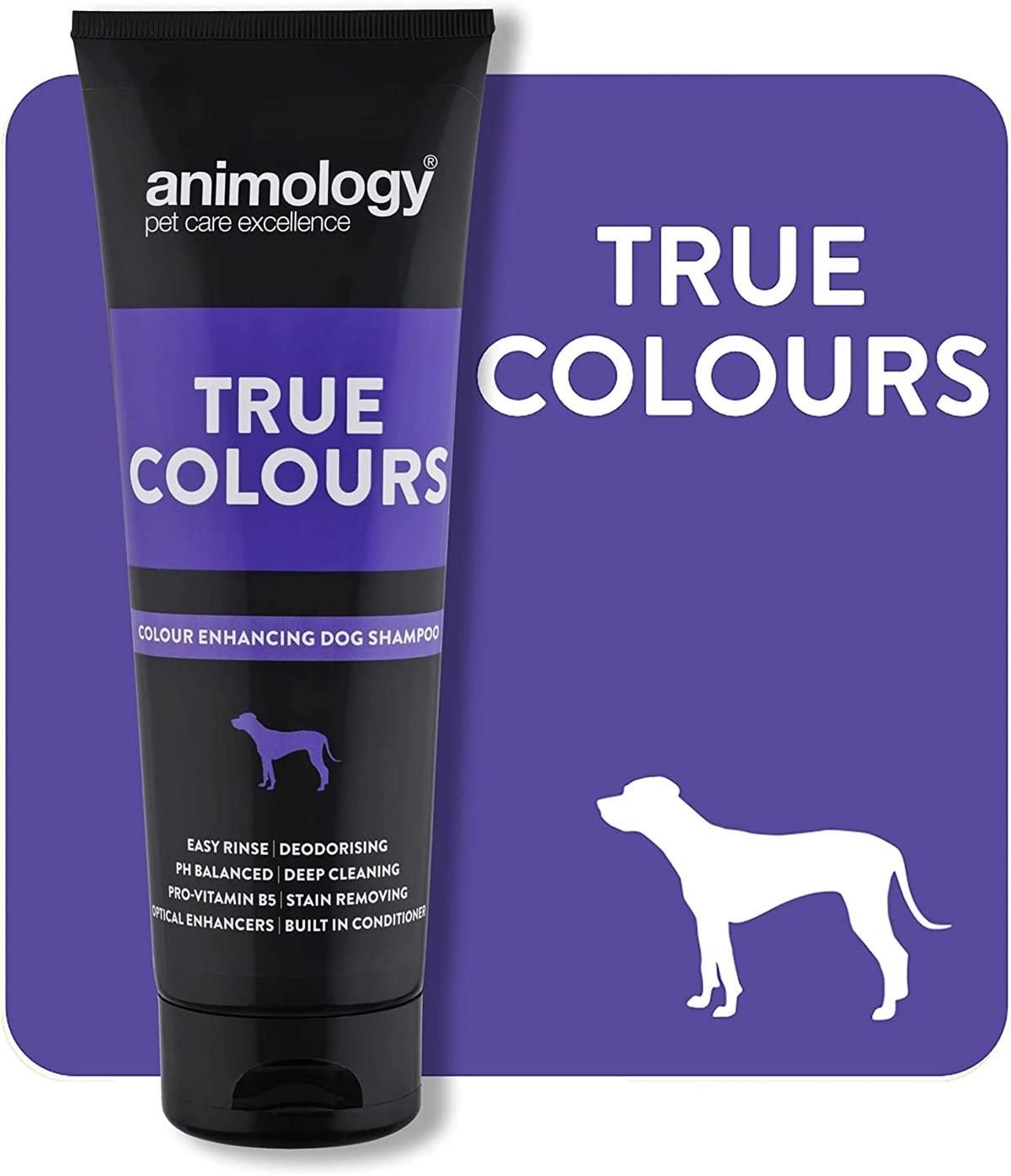 True Colours Renkli Tüylü Köpekler için Özel Şampuan 250 ml