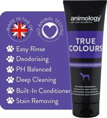 True Colours Renkli Tüylü Köpekler için Özel Şampuan 250 ml