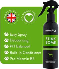 Stink Bomb Deri ve Tüy Ferahlatıcı Köpek Sprey 250 ml