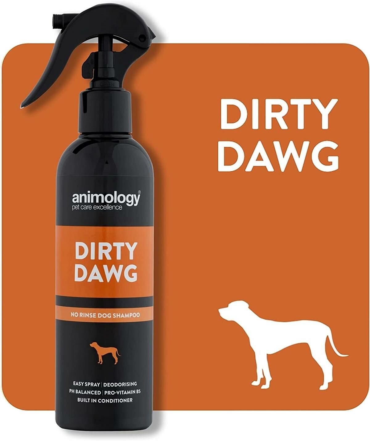 Dirty Dawg No Rinse Kuru Köpek Şampuanı 250 ML