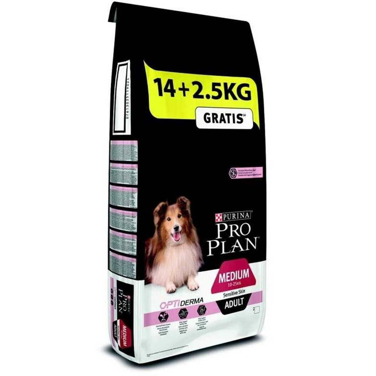 OptiDerma with Salmon Sensitive Skin Medium Adult Dog Food Hassas Ciltler için Somonlu Yetişkin Köpek Maması 14 +2,5 Kg