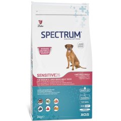 Sensitive26 Medium&Large Breed Adult Dog Food with Lamb&Rice Hipoalerjenik Kuzu Etli Hassas Orta ve Büyük Irk Yetişkin Köpek Maması 3 Kg