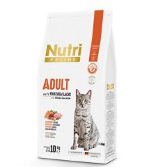 Adult Cat Food with Fresh Salmon Somonlu Yetişkin Kedi Maması 10 Kg