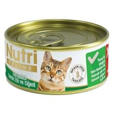 Adult Cat Food Grain Free Ton Balıklı Tavuklu ve Ciğerli Yetişkin Yaş Maması 85 gr