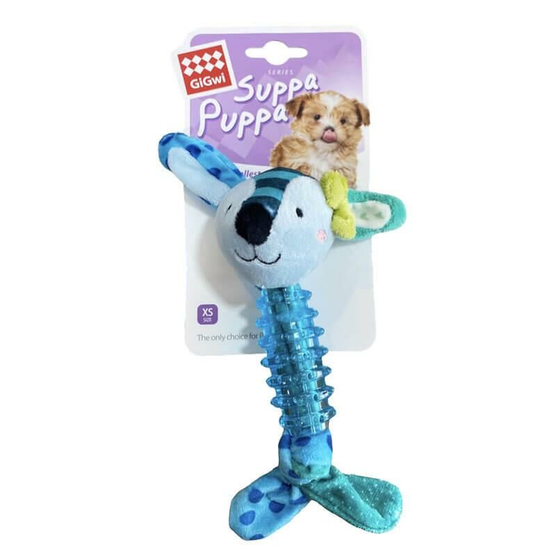 Suppa Puppa Sesli Diş Kaşıma Oyuncağı Mavi 20 cm