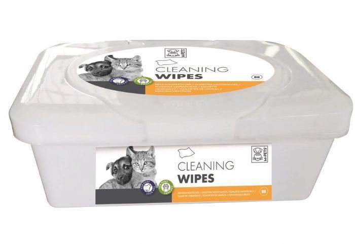 Cleaning Wipes Kedi ve Köpekler için Islak Mendil 80'li