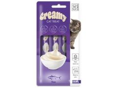 Creamy Ton Balıklı Sıvı Kedi Ödül Maması 4x15 gr