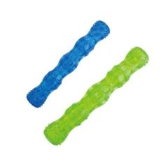 Squeaky Termoplastik Stick Köpek Oyuncağı Mavi