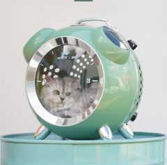 Sixties Clock Taşıma Çantası - Kedilere Özel