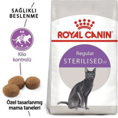 Regular Sterilised 37 Kısır Kediler için Kedi Maması 2 Kg