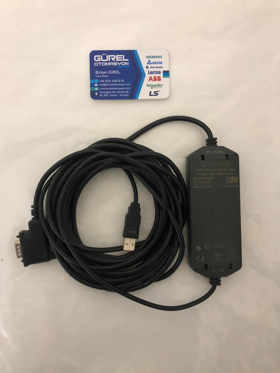 SIEMENS USB / PPI MULTİ-MASTER CABLE 6ES7 901-3DB30-0XA0 6ES7901-3DB30-0XA0