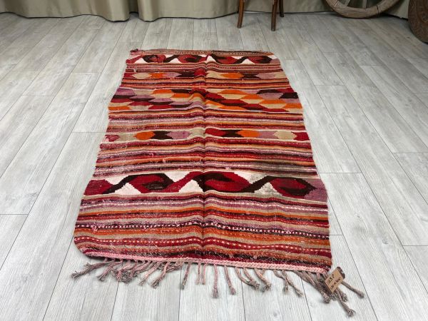 El Dokumasi Halı Kilim Yolluk Paspas Ölçü 180X100 Cm