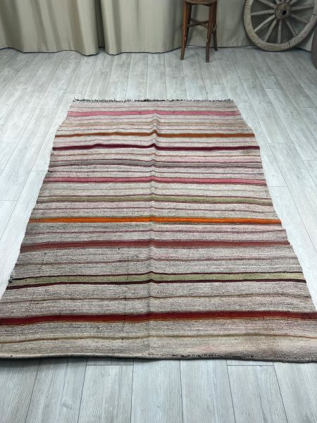 El Dokumasi Halı Kilim Yolluk Paspas Ölçü 236X151 Cm