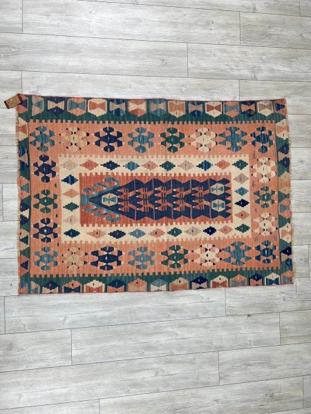 El Dokumasi Halı Kilim Yolluk Paspas Ölçü 156X105 Cm