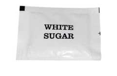 Şeker Stick Kare 5 Gram Beyaz Şeker 250 Adet