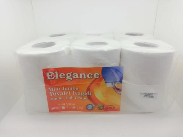 Tuvalet Kağıdı Mini 3,00 Kg Elegance 12 Rulo 1 Paket