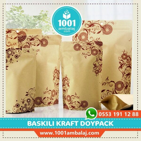 25X34 Cm Kraft Renk Doypack Torba /36/