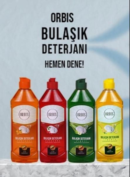 Bulaşik Deterjani 750 Ml Elma Orbis 1 Adet