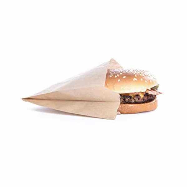 Kese Kağıdı Çizgisiz Şamua Kraft Hamburger 3 Kilo
