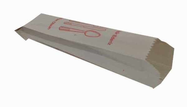 Kese Kağıdı Kuşe Piyasa Baskılı Çatal Biçak Servis Kağıdı 3 Kilo