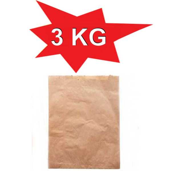 Kese Kağıdı Çizgisiz Şamua Kraft 25X33 Cm 3 Kilo