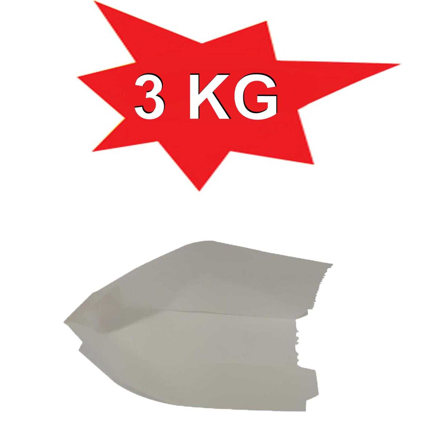 Kese Kağıdı Yağlı Baskısız Sandviç 12X24 Cm 3 Kilo