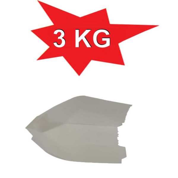 Kese Kağıdı Yağlı Baskısız Sandviç 12X24 Cm 3 Kilo