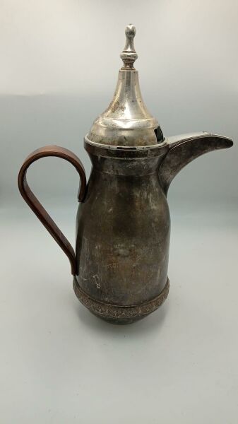 Vintage Gümüş Kaplama İtalyan Çay Potu Ölçü 37X27X15 Cm