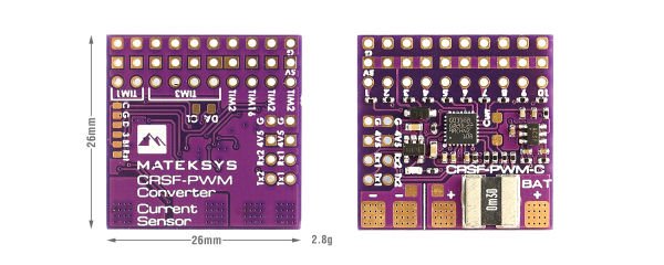 CRSF to PWM Converter CRSF-PWM-C