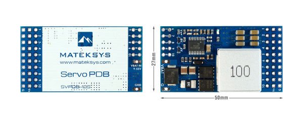 Servo PDB w/ 12A BEC 9-55V to 5/6/8V