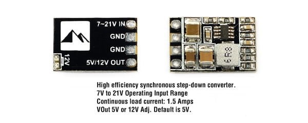 Micro BEC 7-21V to 5V/12V to 5V/12V-1.5A