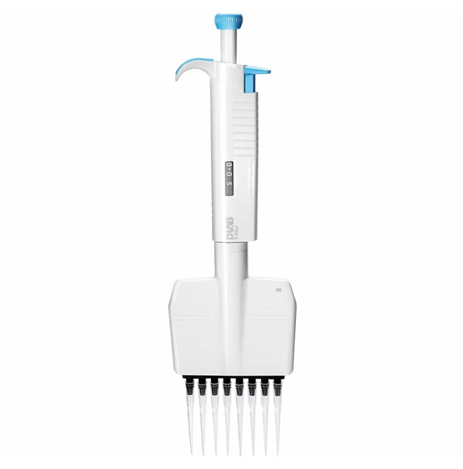 DLAB MicroPette Plus 8 Kanallı Ayarlanabilir Otomatik Pipet  0.5-10 μl