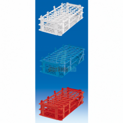 Tüp Standı (Pp) 6X14, 84 Tüp İçin  Beyaz Renk Ø 13 mm