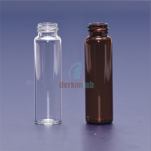 Vial, Crimp Kapak, N20, 20,5X54,5 mm, 10 ml- Amber 100 Adet / Paket