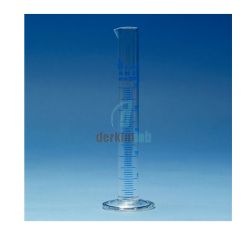 Mezür / Uzun Form / B Kalite / Mavi Skalalı / Altıgen Ayaklı ( 1000 ml)