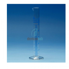 Mezür / Uzun Form / B Kalite / Mavi Skalalı / Altıgen Ayaklı ( 1000 ml)