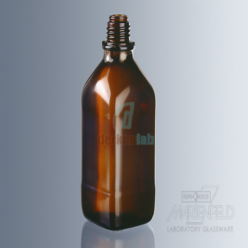 Dispenser Şişesi, Cam, Kaplamasız, Amber, 1000 ml