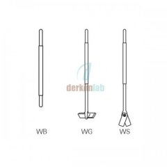 Karıştırma şaftı WB 16 Tip ,10mm x 160 mmŞaft Çapı * Şaft Uzunluğu , 260 mm Toplam Uzunluk