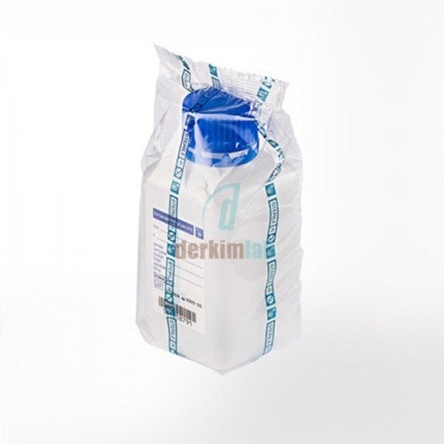 Su Numune Şişesi, HDPE, Dar Boyunlu 500 ML, Boş, Tek Tek Poşet (1 Ad.)