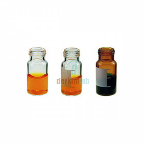 Vial, 12x32 mm 2 ml Hacim,  Amber vida kapaklı