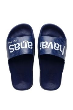 Havaianas Slide Classic Logomania Erkek Lacivert Terlik 4148124-0555