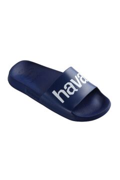 Havaianas Slide Classic Logomania Erkek Lacivert Terlik 4148124-0555