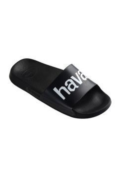 Havaianas Slide Classic Logomania Erkek Siyah Terlik 4148124-0090