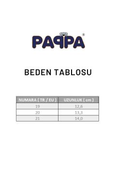 Paqpa Borgo Bebek Lacivert İlk Adım Ayakkabısı W100-03