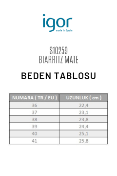 Igor Biarritz Mate Kadın Siyah Sandalet S10259-002