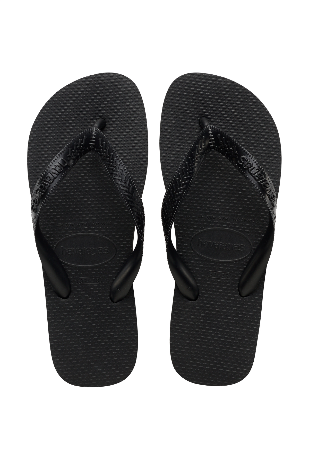 Havaianas Top Unisex Parmak Arası Siyah Terlik 4000029-0090