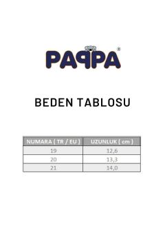 Paqpa Borgo Bebek Gri İlk Adım Ayakkabısı W100-02