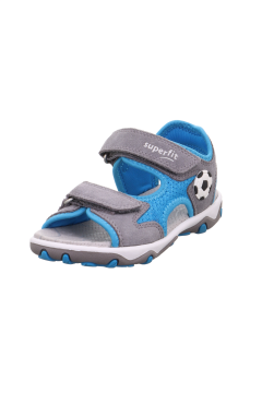 Superfit Mike Çocuk Gri Mavi Sandalet 009469-2510