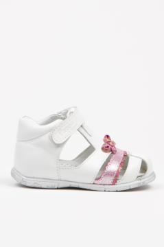 Pappa P0906 Kız Bebek Beyaz İlk Adım Ayakkabısı